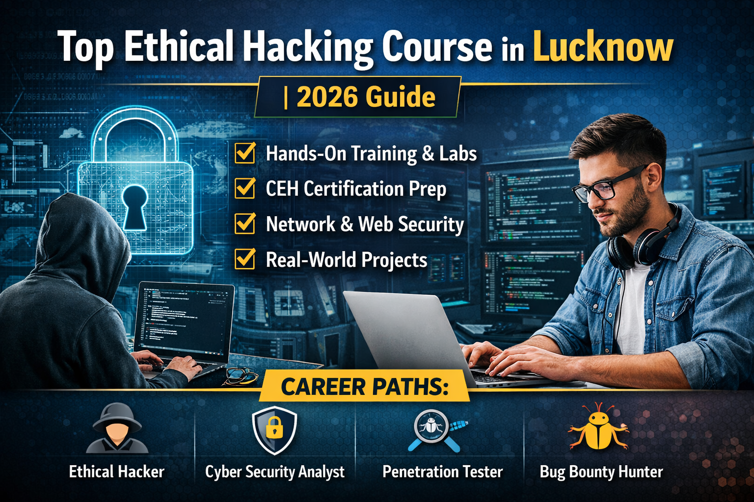 Top Ethical Hacking Course in Lucknow – Complete Guide for Beginners (2026)